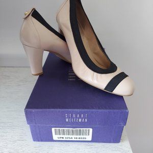 Stuart Weitzman easily pan nappa pumps